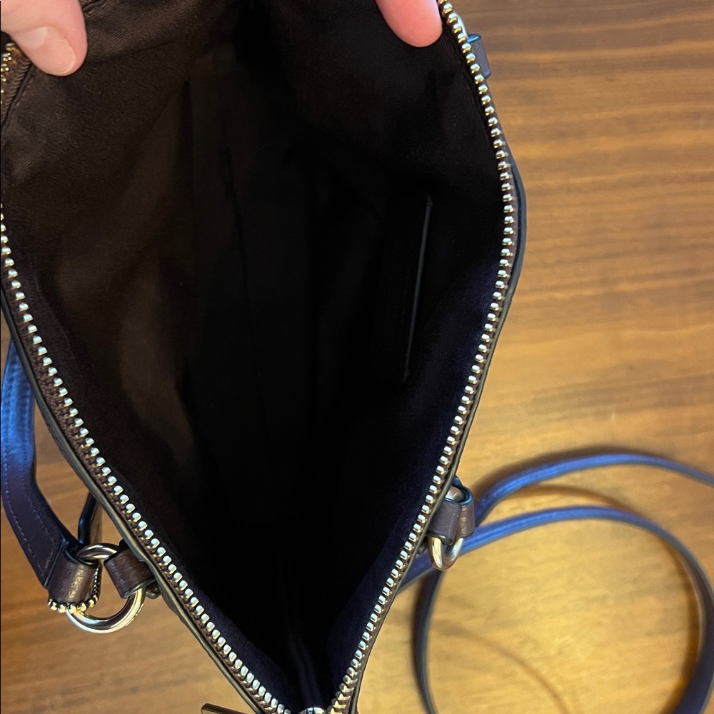 Coach Brown Small Leather Mini Kelsey Crossbody Satchel - Picture 4 of 9